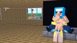 3d alex_(minecraft) animator_frosty arabian big_ass big_breasts big_penis black_hair blue_eyes cum cum_in_pussy cum_inside dick_in_pussy dickgirl glasses green_eyes hijab hot_dogging house ice_chikurin ice_chikurin_(chikurincraft) mcyt milf mine-imator minecraft minecraft_youtubers naked_female nude_female purple_eyes pussy_juice twitch twitch.tv twitch_streamer twitter twitter_username youtube youtuber youtubers