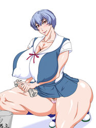 rei ayanami from neon genesis evangelion by zensyuui