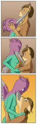 anthro arvaus avian beak breasts feathers female female_only fur furry hummingbird interspecies kissing lynx myka_(arvaus) nipples penetration tongue topless yuri
