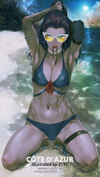 cote d'azur widowmaker from blizzard entertainment by 21yc