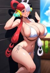 ai_generated bikini female female_only one_piece rusher_ai_art uta_(one_piece)