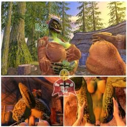 3d 3d_(artwork) anus anus_focus anus_peek argonian argonian_female ass bethesda_softworks big_ass big_breasts big_butt big_thighs bigger_male blackmail boobs breasts clothed comic cowgirl_position dress furry furry_female green_body mini_comic monster_girl nsfw nude nude_female prostitution pussy reptile_humanoid sex sex_from_behind sfm skyrim source_filmmaker vagina vaginal_insertion vaginal_penetration vaginal_sex