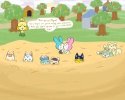 animal_crossing anonymous_artist hi_res high_resolution highres marshal_(animal_crossing) nintendo parody_porn quicksand sasha_(animal_crossing) tagme