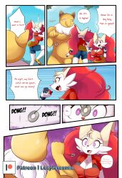 big_breasts braixen bray_(lucyfercomic) comic hypno inminent_rape lucyfercomic pokeball pokemon pokemon_(species) speech_bubble