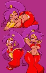 1girls ass breasts female female_only genie genie_girl girl jek_korpen shantae shantae_(character) tagme thighs