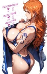 ai_generated female female_only nami_(one_piece) one_piece unlimited-a