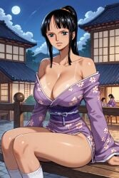 ai_generated ai_withyou female female_only nico_robin one_piece