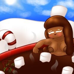 chubby_female cocoa_cookie cookie_run cookie_run_kingdom cookie_run_ovenbreak female hot_tub tagme