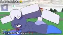 3d_background animated ass big_ass blocky_body blue_body dick english_text fat_ass femboy funny fur furry gay gay_sex guhg_kemon male male_only man_face_(roblox) meme mouth_open music open_mouth penetration penis prone_bone roblox roblox_avatar roblox_background robloxian screencap_background shorter_than_30_seconds sound tagme text thighs video