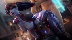 1boy 1girls 3d alternate_version_available animated big_ass bouncing_breasts breasts fpsblyck hair_grab hair_pull hi_res light-skinned_male longer_than_10_seconds looking_back male medium_breasts moaning overwatch ponytail shorter_than_30_seconds sound tagme video widowmaker