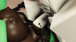 1boy 1girls 3d cometrr34 dark_skinned_female gun roblox roblox_avatar roblox_game robloxian self_upload tagme those_who_remain