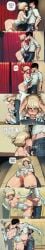 1boy 2d after_kiss against_wall ai_generated ass_visible_through_thighs assertive_female bangs bare_shoulders belt black_hair blonde_hair blue_eyes blue_pants blush boots breasts bulge choker cleavage clitoris closed_eyes clothed_sex clothing_aside collarbone collared_shirt comic comic_strip cool_world covered_navel cum cum_in_mouth curtains deepthroat earrings elbow_gloves english_text erection erection_under_clothes faceless faceless_male fellatio female folded_ponytail french_kiss from_below from_side gloves half-closed_eyes hand_on_another's_head handjob hands_on_another's_head head_grab heart high_heel_boots high_heels highleg highleg_leotard holli_would irrumatio jewelry kissing kneeling large_breasts leg_lift leg_up leotard leotard_aside lips lipstick looking_at_another looking_at_viewer looking_down makeup medium_breasts open_fly open_mouth oral overflow pants penis pov presenting pussy pussy_juice red_lips rolling_eyes saliva saliva_trail sex shirt short_hair sideboob smile solo solo_focus speech_bubble split spread_pussy standing standing_on_one_leg standing_sex straight strapless strapless_leotard sweat testicles text thigh_boots thighhighs thighs tillian uncensored vaginal_penetration veins veiny_penis watermark white_choker white_footwear white_gloves white_leotard white_shirt