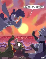 2_penises absurd_res ahoge angry animal_genitalia animal_penis anthro anthrofied areola ass bandanna_scarf beach berber big_breasts big_butt big_nipples blush breasts claire_deluna_(ori-doggo) comic comic_book conditional_dnp cover cover_art cover_page crystal_(ori-doggo) dewott dialogue dialogue_box elbow_drop embarrassed english_text evil_face evil_grin evil_look eyelashes facial_markings feather_pubes female freckled_areola freckled_breasts freckled_face freckled_hips freckled_shoulders freckles generation_4_pokemon generation_5_pokemon genitals hair hand_on_head head_markings hemipenes hi_res huge_nipples jealous kerchief long_eyelashes markings mostly_nude multi_genitalia multi_penis neckerchief neckwear nintendo nipple_dip nipples ori-doggo penis piplup pokemon pokemon_(species) pokemorph profanity public public_nudity scared scarf scarf_only sea servine sharp_teeth shy_expression size_difference slightly_chubby slightly_chubby_female small_breasts smile speech_bubble teeth text thick_thighs water wide_hips wrestling