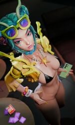 1girls 3d big_ass big_breasts bikini condom high_resolution highres lube mantis_(marvel) mantis_(marvel_rivals) mantis_(oceanic_harmony) marvel marvel_rivals tagme