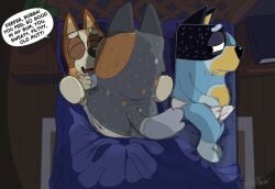 2025 3_fingers age_difference anal anal_sex anthro anthro_on_anthro anthro_penetrated anthro_penetrating anthro_penetrating_anthro artist_name ass australian_cattle_dog bandit_heeler barefoot bed bedding bedroom bedroom_sex big_eyes big_nose biped bird's-eye_view black_body black_ears black_eyes black_fur black_nose black_text blanket blue_bedding blue_blanket blue_body blue_eyebrows blue_fur blue_markings blue_pillow blue_tail blue_wall bluey_(series) bob_heeler bodily_fluids book briefs briefs_only brown_body brown_ears brown_fur butt_cleavage canid canine canis cattledog chilli_heeler clenched_teeth closed_eyes clothed clothing cuckold dialogue digital_drawing_(artwork) digital_media_(artwork) domestic_dog elderly elderly_anthro elderly_male english_text erection erection_under_briefs erection_under_clothing erection_under_underwear eyebrows faceless_anthro faceless_character faceless_male father_(lore) feet female female_penetrated fingers floor from_front_position fur fur_tuft furniture genital_fluids glistening glistening_bodily_fluids glistening_nose glistening_saliva glistening_sweat gloves_(marking) gobbyheeler grey_body grey_fur grey_tail group gums half-closed_eyes hand_in_briefs hand_in_clothing hand_in_underwear hand_on_another's_arm hand_on_arm head_on_pillow head_tuft herding_dog hi_res high-angle_view inside insult internal_wall interspecies iris leg_markings legs_up light_body light_fur looking_at_another looking_back looking_back_at_another looking_pleasured lying lying_on_bed male male/female male_penetrating male_penetrating_female mammal markings mature_anthro mature_female mature_male missionary_position multicolored_body multicolored_fur multicolored_tail name_drop name_in_dialogue narrowed_eyes nightstand no_pupils nude nude_anthro nude_female obscured_penetration older_male on_back on_bed on_side open_mouth open_smile orange_body orange_fur orange_spots overweight overweight_anthro overweight_male parent_(lore) pastoral_dog penetration pillow pink_tongue plantigrade pointy_ears precum prick_ears saliva saliva_on_face sex shadow smile socks_(marking) son_(lore) speech_bubble spots spotted_back spotted_body spotted_fur sweat sweaty_body sweaty_fur tail talking_to_another talking_to_partner tan_inner_ear teeth text thick_eyebrows tongue topless topless_anthro topless_male trio tuft underwear underwear_only wall_(structure) white_body white_briefs white_clothing white_eyebrows white_fur white_markings white_sclera white_speech_bubble white_underwear wood wood_floor yellow_body yellow_fur yellow_inner_ear younger_female younger_male younger_penetrated