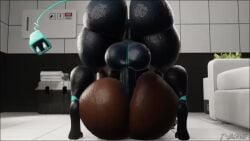 1futa 1girls 3d animated anthro crossover dark-skinned_female deltarune futa_on_female futanari gif haydee haydee_(game) longer_than_10_seconds mating_press robot robot_girl robot_humanoid shorter_than_30_seconds t-bone_(artist) tagme tasque_manager_(deltarune) video