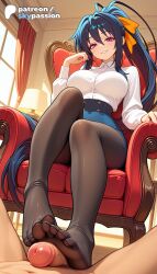 akeno himejima from high school dxd by skypassion