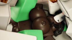 1girls 2boys 3d big_breasts cometrr34 dark_skinned_female ebony ebony_female fellatio green_thighhighs interracial multiple_boys multiple_males oral roblox roblox_avatar roblox_game robloxian self_upload tagme those_who_remain