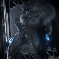sangheili from halo (series) by junatah