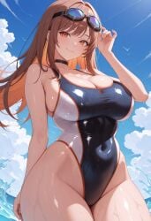 rapi (classic vacation) (nikke) from goddess of victory: nikke