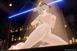 1girls 3d 3d_(artwork) antidotetrl big_breasts big_nipples breasts burnice_white female female_human female_only looking_at_viewer nude nude_female self_upload spotlight thick_thighs voluptuous voluptuous_female zenless_zone_zero