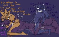 3_males 3males eclipse_(sun_and_moon_show) fnaf larger_male male_only monster_cock moondrop moondrop_(securitybreach) security_breach spoilt_mihlk submissive_male sundrop sundrop_fnaf threesome_blowjob