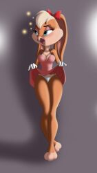 lola_bunny looney_tunes panties space_jam upskirt