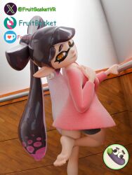 3d blender callie_(splatoon) fruity_(artist) splatoon tagme