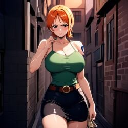 ai_generated ashitsutta female female_only nami_(one_piece) one_piece