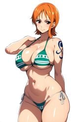 ai_generated ashitsutta bikini female female_only nami_(one_piece) one_piece