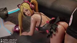 1boy 1girls 3d alicecry animated cat_ear_headphones cum cum_in_pussy cum_inside doggy_style longer_than_30_seconds lucky_chloe partial_male sex sex_from_behind sound straight tagme tekken video