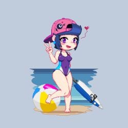 beach beachy bibi bibi_(brawl_stars) brawl_stars tagme