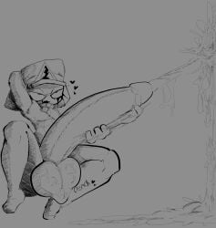 abs absurd_res anthro aroused balls big_balls big_penis bodily_fluids chaos_(scraftit) clenching_balls clothing collar collar_lock collar_only cross-hatching cum cum_on_ground cum_on_wall domestic_cat duck_somemore ejaculation excessive_cum excessive_genital_fluids eye_roll eyelashes fangs felid feline felis femboy genital_fluids genitals hands_behind_back happy hat hat_only hatching_(art) headgear headgear_only headwear headwear_only heart_symbol hi_res huge_balls huge_cock humanoid hyper hyper_genitalia hyper_penis long_eyelashes looking_pleasured looking_up male mammal masturbation monster monstrous_humanoid mostly_nude narrowed_eyes nude onomatopoeia penis retracted_balls scrotum_flap shaded shortstack simple_background solo sound_effects stitch_(sewing) stroking_penis teeth text thick_thighs vein veiny_balls