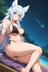 ai_generated bikini candid chillin ecchi female fenrys girl lingerie lv2_kara_cheat_datta_motoyuusha_kouho_no_mattari_isekai_life pinku pinku.ai pinkuai sexy wallpaper