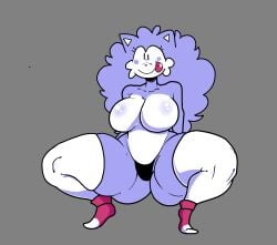 creppypasta edit edited_art female sonic.exe sonic_(series) sonic_the_hedgehog_(series) thepinkthing thick_thighs wacky_(sonic.exe) wacky_the_erizo whore