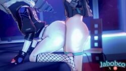 1futa 1girls 3d 3d_(artwork) animated ass ass_focus ass_jiggle ass_shake big_ass big_ass_(futa) blush bottomless bouncing_ass breasts breasts_out bubble_ass bubble_butt clapping_ass clapping_cheeks cum_in_pussy cum_inside curvy doggy_style female female_focus female_only fishnet_legwear from_behind from_behind_position futa_on_female futa_with_female futanari gaming gaming_while_penetrated gaming_while_penetrating grey_hair hentaudio honkai:_star_rail honkai_(series) jabobco kassioppiava koikatsu light-skinned_female light_skin longer_than_2_minutes looking_pleasured moaning moaning_in_pleasure mp4 penis penis_in_pussy phone plump_ass rubyredva sex sex_from_behind silver_wolf_(honkai:_star_rail) sound spanked spanking stelle_(honkai:_star_rail) tagme thick_ass thick_thighs thighs trailblazer_(honkai:_star_rail) vaginal_penetration video