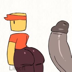 animated big_cock builderman_(forsaken) cum_inside dizzy dominant_male elliot_(forsaken) elliot_(work_at_a_pizza_place) femboy feminine_male forsaken forsaken_(roblox) gay_sex robloxian sound tagme veiny_penis video yellow_body