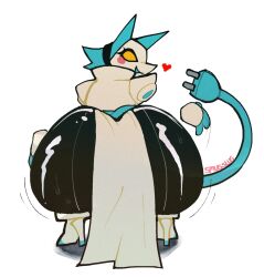 1girl 1girls breasts cat_ears curvy deltarune female furry legs tagme tasque_manager tasque_manager_(deltarune) thick_thighs tight_clothing voluptuous voluptuous_female yellow_eyes