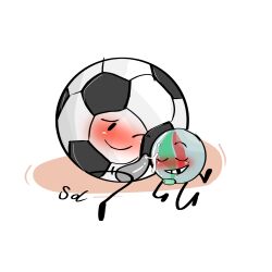 cum cum_on_face cute gay marble missing_tooth object_overload object_shows penis soccer_ball xanyleaves yaoi