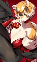 aspirindabaitu ass big_ass big_breasts breasts bubble_ass bubble_butt cleavage feline female furry huge_ass huge_breasts thick_thighs tiger tiger_girl wide_hips