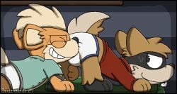 2024 all_fours animated anthro anthro_on_anthro artist_name ass_up bodily_fluids breath briefs bulge bulge_from_behind butt_sniffing cel_shading clothing colored dated digital_media_(artwork) duo eyes_closed generation_1_pokemon generation_5_pokemon growlithe hi_res looking_at_another looking_at_partner looking_back looking_back_at_another looking_back_at_partner loop male male/male male_anthro nintendo patrat pokemon pokemon_(species) seamless_loop shaded sniffing sweat teeth text tighty_whities underwear white_briefs white_clothing white_underwear year zandermanith
