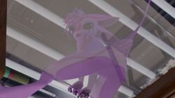 16:9 3d_(artwork) 4_ears against_surface ana_york anthro anus ass_on_glass avali avian bird blender_(artwork) blender_cycles_(artwork) butt claws digital_media_(artwork) feathers female genitals glass glass_surface hair hi_res kita'vali kwoyak looking_at_viewer multi_ear nude on_glass on_glass_surface sitting sitting_on_glass small_butt solo tongue tongue_out under_surface_view underfluffies vulva widescreen
