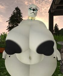 big_ass big_breasts breasts bubble_butt cleavage female ferialexonar furry huge_ass huge_breasts hyper_ass nipples tagme thick_thighs wide_hips
