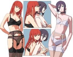 2d 2d_(artwork) 2d_artwork 2girls :o adult adult_female adult_on_teenager anime anime_character arm_behind_back arm_behind_head armpits arms_behind_back average_breasts background belly belly_button black-haired_female black_bra black_choker black_garter_belt black_garter_straps black_hair black_panties black_underwear blank_background boob_grab bra braid braided_hair braided_ponytail breast_grab breast_grab_from_behind breast_grabbed_from_behind breasts breasts_apart busty busty_female caressing_breasts chainsaw_man choker cleavage closed_mouth_smile collarbone curvaceous curvaceous_body curvaceous_female curvaceous_figure curvaceous_hips curvaceous_teenager curvy curvy_body curvy_female curvy_figure curvy_hips curvy_teen digital digital_art digital_drawing digital_drawing_(artwork) digital_media digital_media_(artwork) double_breast_grab drawing duo elbows european european_female european_girl exposed fanart female female_focus female_only fingernails fingers fondling fondling_breasts from_front from_side front_view garter_belt garter_straps grabbing_breast grabbing_breasts grabbing_breasts_from_behind grabbing_tits green-eyed_female green_eyes groin grope grope_from_behind groped_from_behind groping groping_breast groping_breasts groping_chest groping_from_behind hair_between_eyes half_naked half_nude hand_behind_back hand_behind_head hand_on_hair hand_on_head hand_on_leg hand_on_own_hair hand_on_own_head hand_on_own_leg hand_on_own_thigh hand_on_thigh hands_behind_back head_tilt inframammary_fold inguinal_crease inguinal_ligament landscape lean_figure light_smile long_hair looking_at_viewer makima_(chainsaw_man) mappa matching_underwear mature mature_female mature_woman medium_breasts midriff monotone_background multiple_females multiple_girls multiple_views naked naked_female naked_woman narrow_waist navel nude nude_female nudity one_color_background open_mouth panties parted_lips partially_undressed petite petite_body petite_breasts petite_female petite_girl petite_tits plain_background ponytail posing posing_for_the_viewer posing_naked posing_nude profile red-haired_female red_hair reze_(chainsaw_man) ring_eyes ringed_eyes russian russian_female russian_girl semi_nude shiren shonen_jump short_hair short_ponytail shoulders shueisha side_view slender_body slender_waist slight_smile slim_female slim_waist small_boobs small_breasts small_tits smile smiley_face smiling smiling_at_viewer solid_color_background standing teen_girl teenage_female teenage_girl teenager thick_thighs thigh_gap thighs tied_hair tilted_head tiny_breasts tiny_tits tongue top_view touching_breast touching_breasts touching_hair touching_head touching_leg touching_thigh underwear underwear_only upper_body weekly_shonen_jump white_background white_bra white_garter_belt white_garter_straps white_panties white_underwear wide_hips woman yellow-eyed_female yellow_eyes young_female young_woman