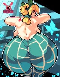 1girls ass breasts ditchu ditchuart_(sfw) female female_only jojo's_bizarre_adventure jolyne_kujo tagme thighs topless topless_female