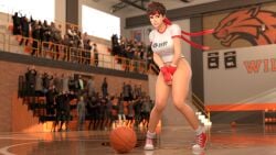 1girls 2026 3d 3d_(artwork) audience basketball basketball_court blender bottomless bottomless_female brown_hair brown_hair_female choovy3 covering covering_crotch embarrassed embarrassed_naked_female embarrassed_nude_exposure embarrassed_nude_female enf exhibitionism extreme_exposure_humiliation female female_focus fortnite headband human nude_in_front_of_audience nude_in_public parody public public_indecency public_nudity sakura_kasugano sakura_kasugano_(fortnite) scene_reference shirt_only solo solo_female solo_focus street_fighter