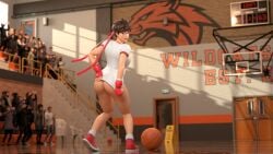 1girls 2026 3d 3d_(artwork) ass audience basketball basketball_court blender bottomless bottomless_female brown_hair brown_hair_female butt choovy3 covering_ass embarrassed embarrassed_naked_female embarrassed_nude_exposure embarrassed_nude_female enf exhibitionism extreme_exposure_humiliation female female_focus fortnite headband human nude_in_front_of_audience nude_in_public parody public public_indecency public_nudity sakura_kasugano sakura_kasugano_(fortnite) scene_reference shirt_only shirt_pull solo solo_female solo_focus street_fighter tugging_clothing