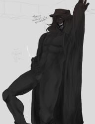 man from the shadow from minecraft by multicooker