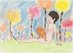 2boys dr._seuss dr_seuss hi_res illumination_entertainment lorax male male_only once-ler the_lorax the_lorax_(2012) traditional_media_(artwork) truffula_tree universal_pictures universal_studios