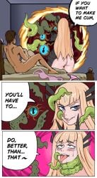 1boy 1girls 2026 2d after_sex ahe_gao artist_request ass bare_ass blonde_female blonde_hair blush blushing blushing_female choking comic cucked_by_monster cucked_by_tentacles cuckold dialogue english english_dialogue english_text female hi_res human human_male light-skinned_female light-skinned_male light_skin long-haired_female long_hair magik_(illyana_rasputin) magik_(marvel_rivals) male marvel marvel_comics marvel_rivals multiple_images mutant_(marvel) ntr outfucked_male portal speech_bubble superhero_costume superheroine superpowers tall_image tentacle tentacle_monster tentacles text tongue tongue_out unimpressed
